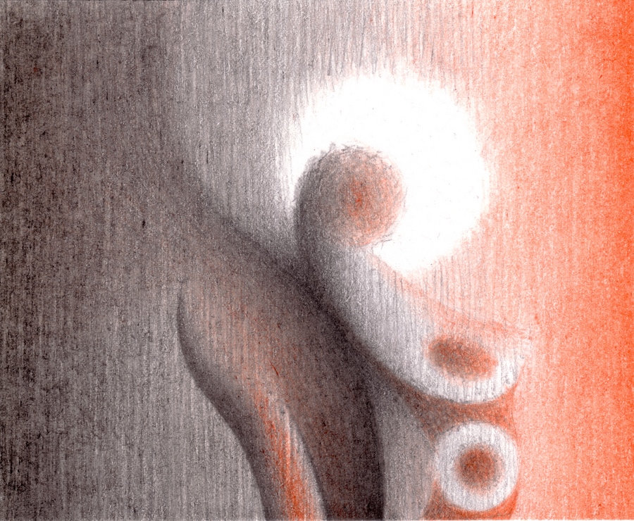 Manipulation 4, 2005, 21 x 29,7 cm, colour pencils