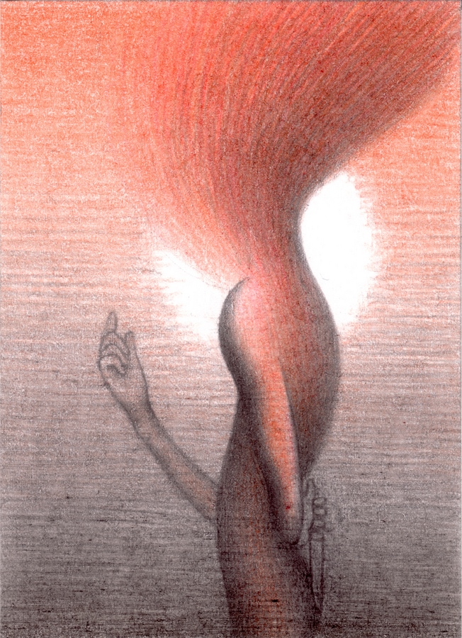 Manipulator 3, 2005, 29,7 x 21 cm, colour pencils