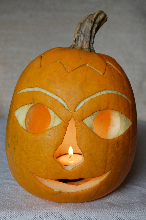 Jack O´Lantern, 2014, 26 x 19 cm, pumpkin